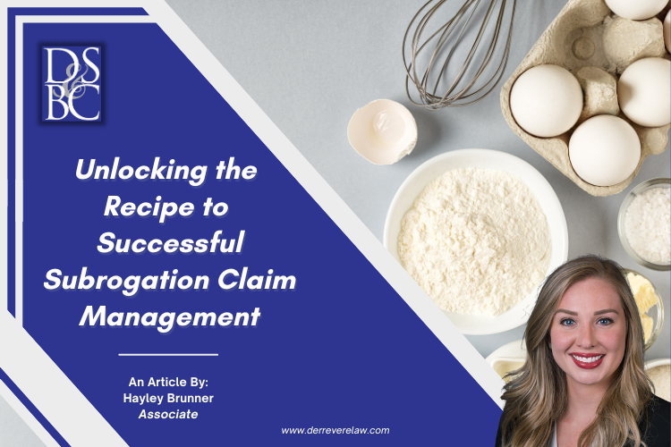 Unlocking The Recipe to Successful Subrogation Claim Management