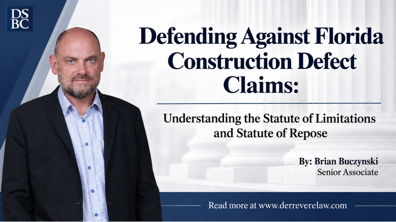Defending Against Florida Construction Defect Claims