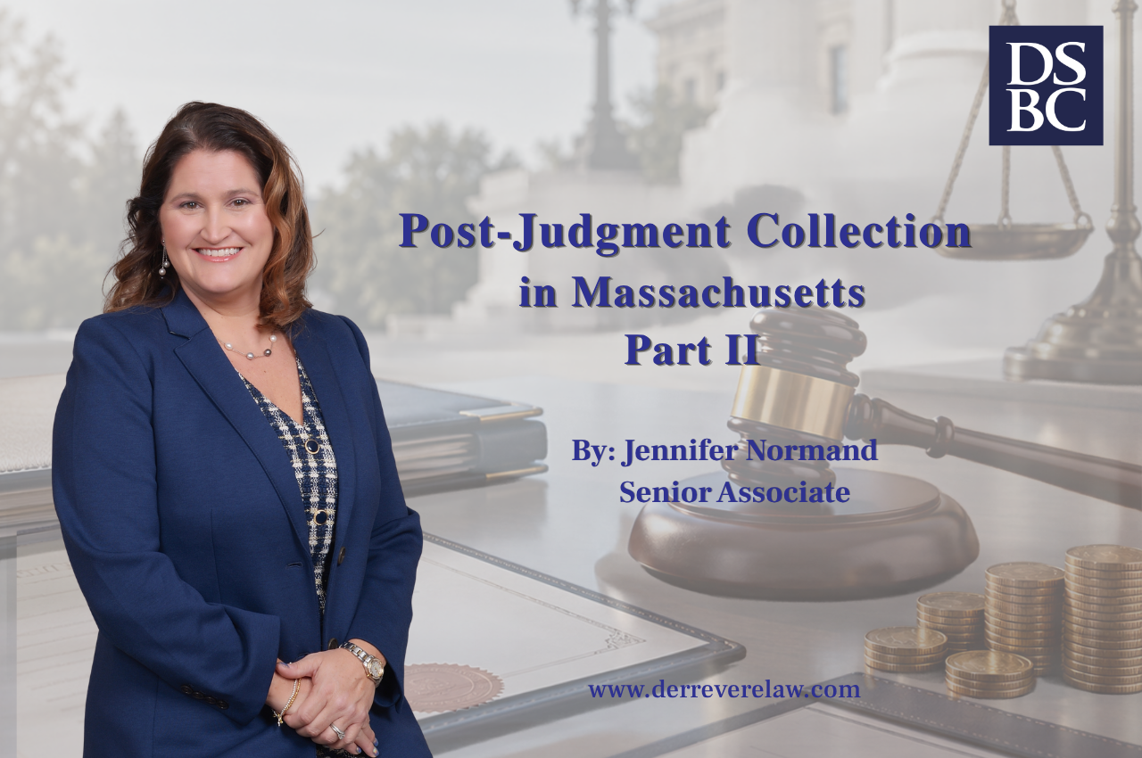 Post-judgment collections in Massachusetts